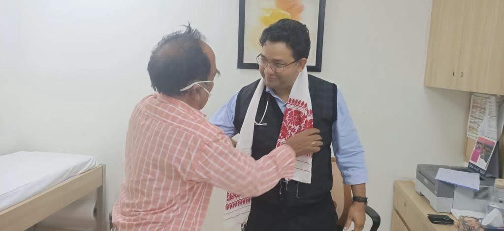 Dr. Anil Prasad Bhatt at medical conference