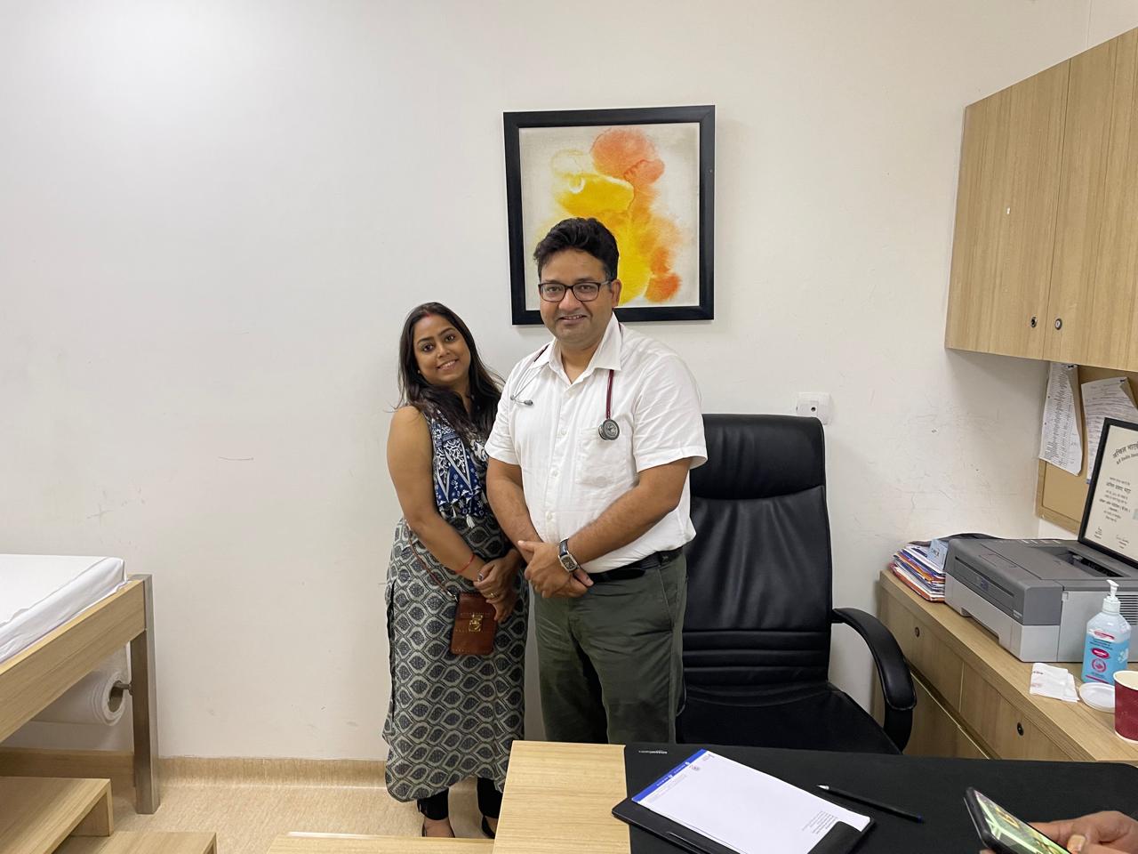 Dr. Anil Prasad Bhatt with international team